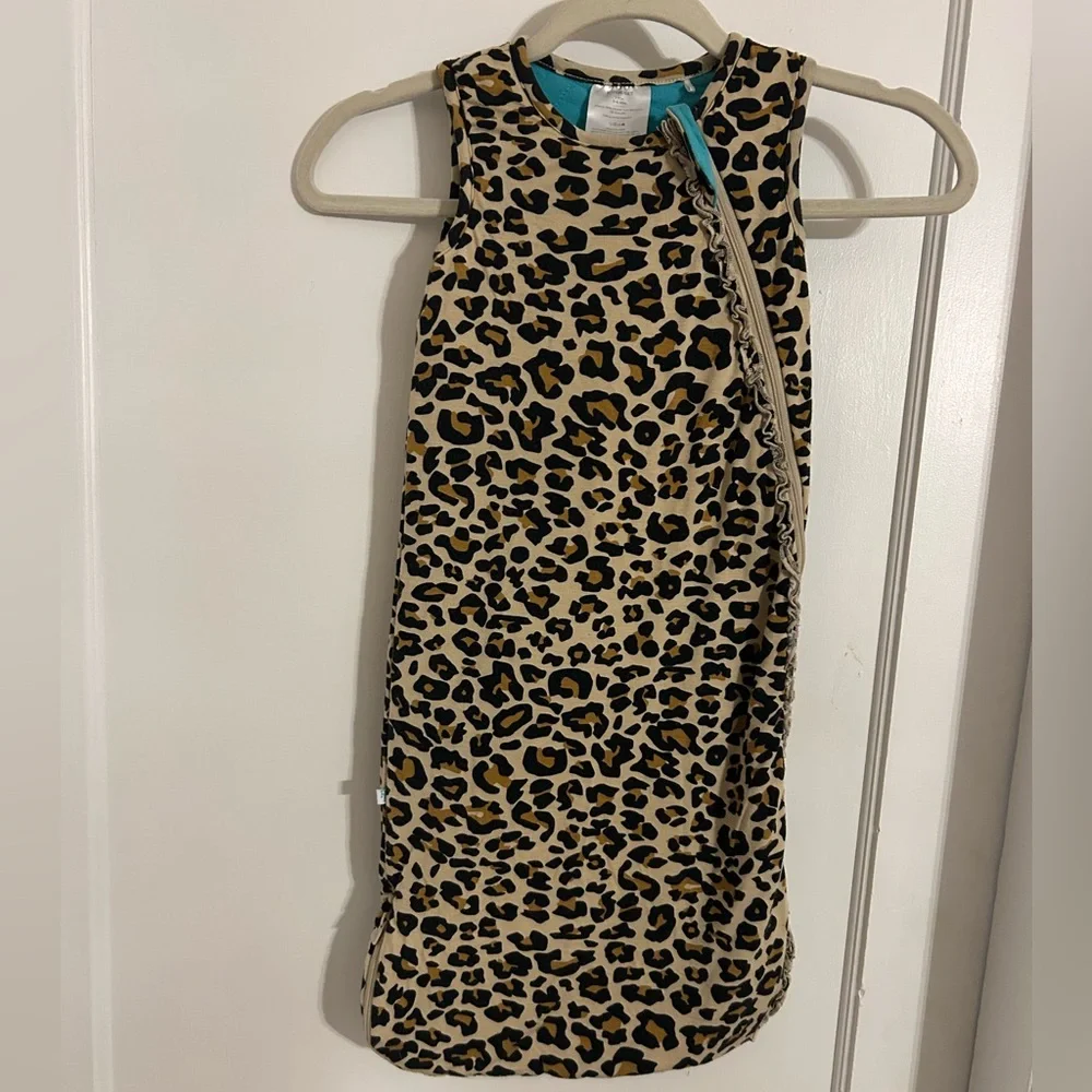 Posh Peanut Leopard Print Sleep Sack - Picture 1 of 6